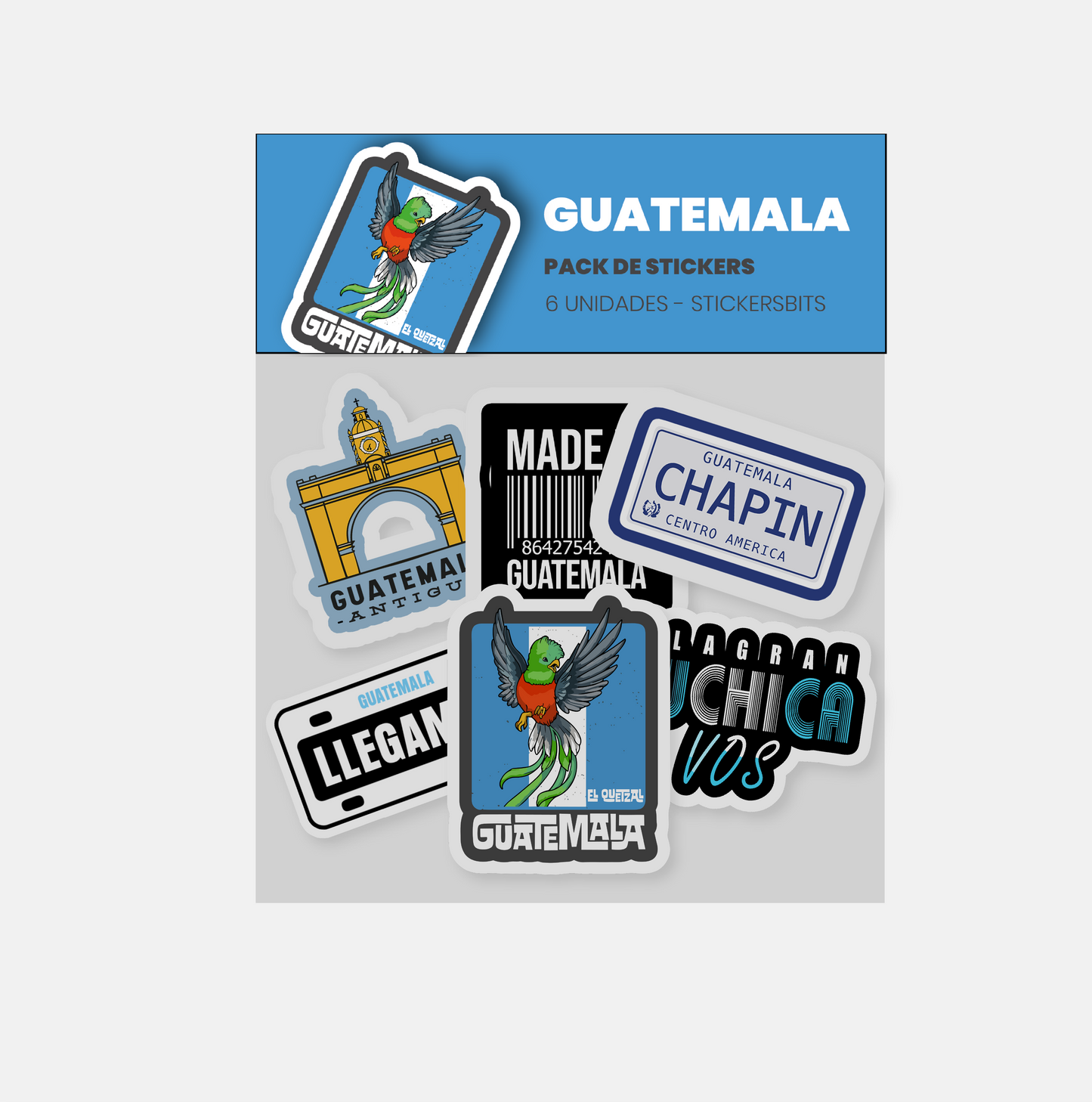 STICKER PACK - GUATEMALA