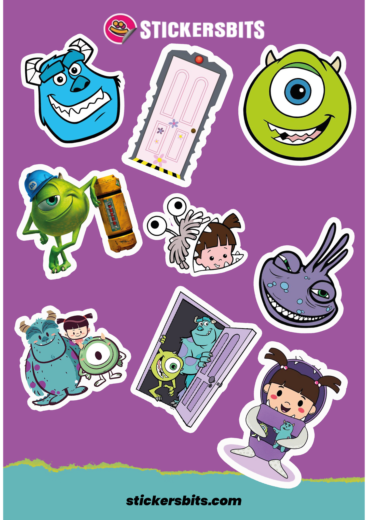 MINI PLANCHITA MONSTER INC