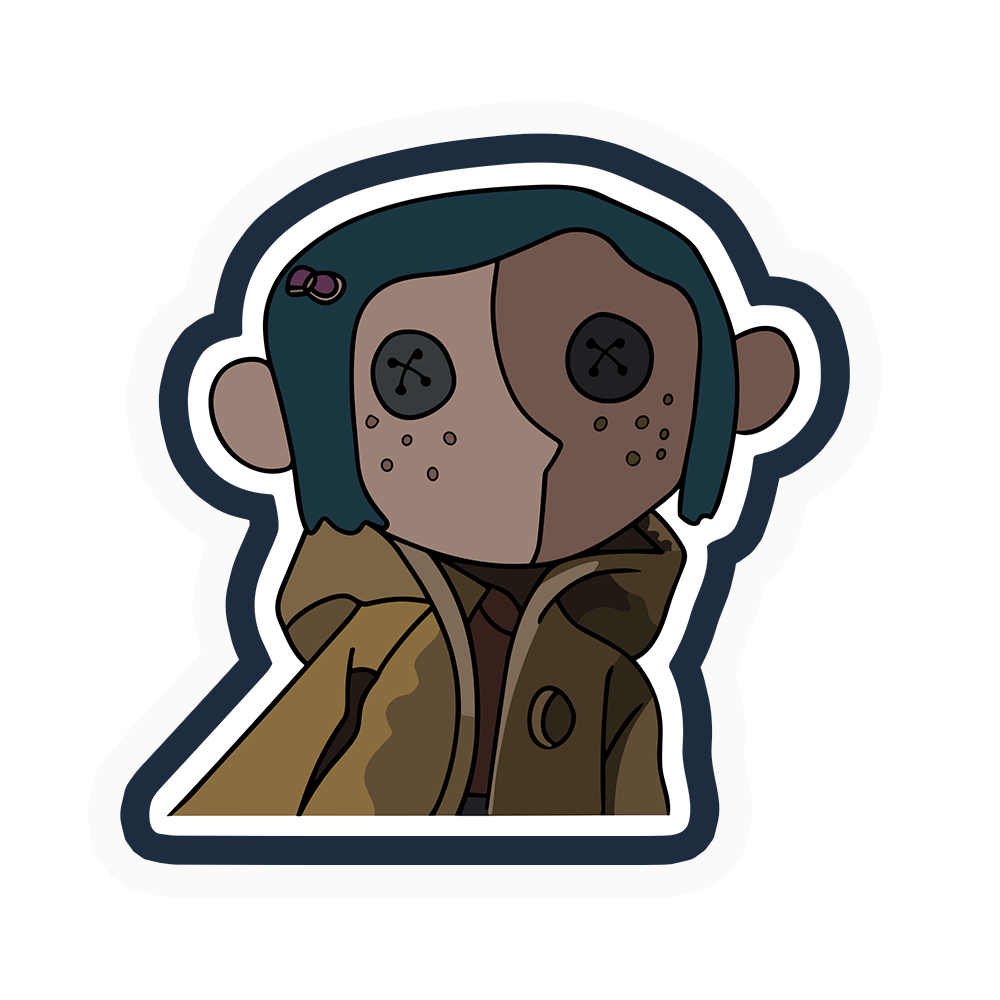 STICKER CORALINE