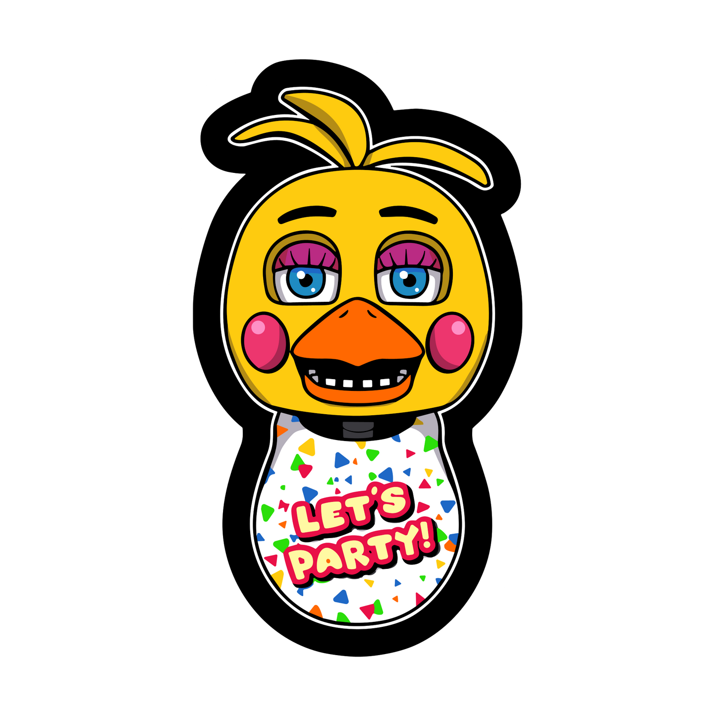 STICKER FIVE NIGHTS AT FREDDY'S