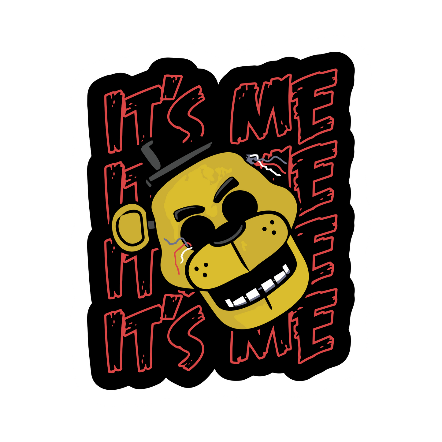 STICKER FIVE NIGHTS AT FREDDY'S