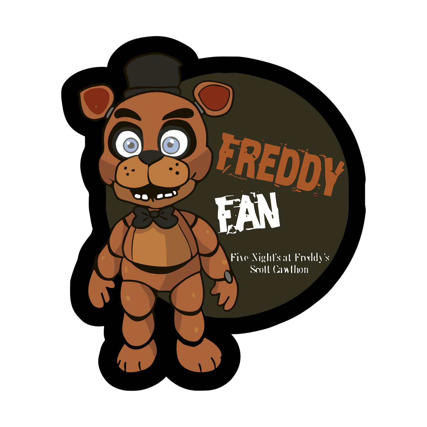 STICKER FIVE NIGHTS AT FREDDY'S