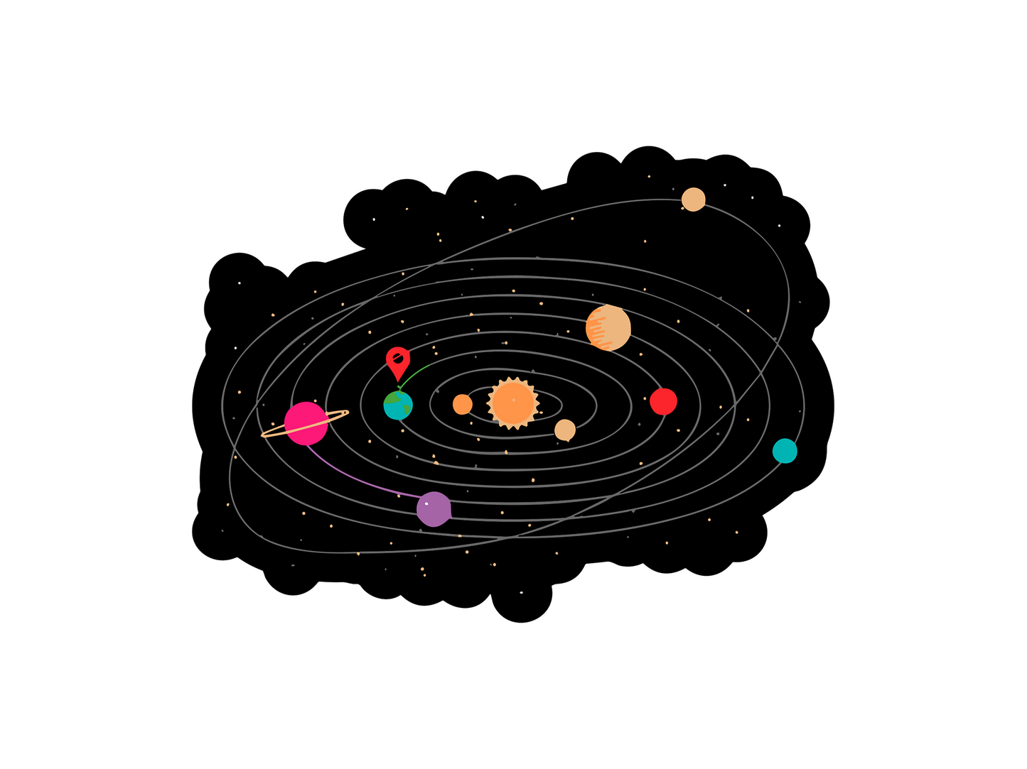 STICKER PLANETS