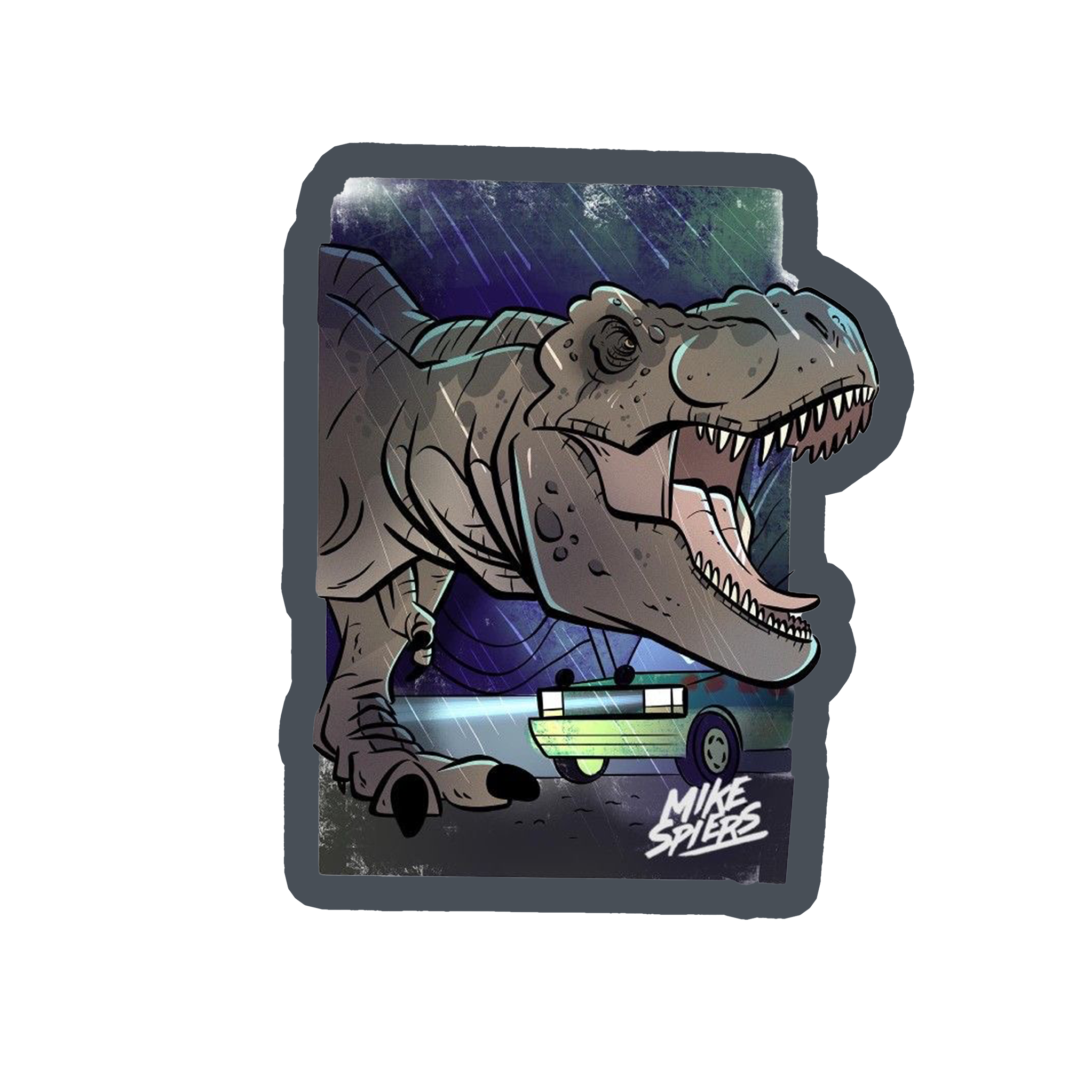 Jurassic Sticker STICKER JURASSIC PARK - 14 – Stickersbits Guatemala
