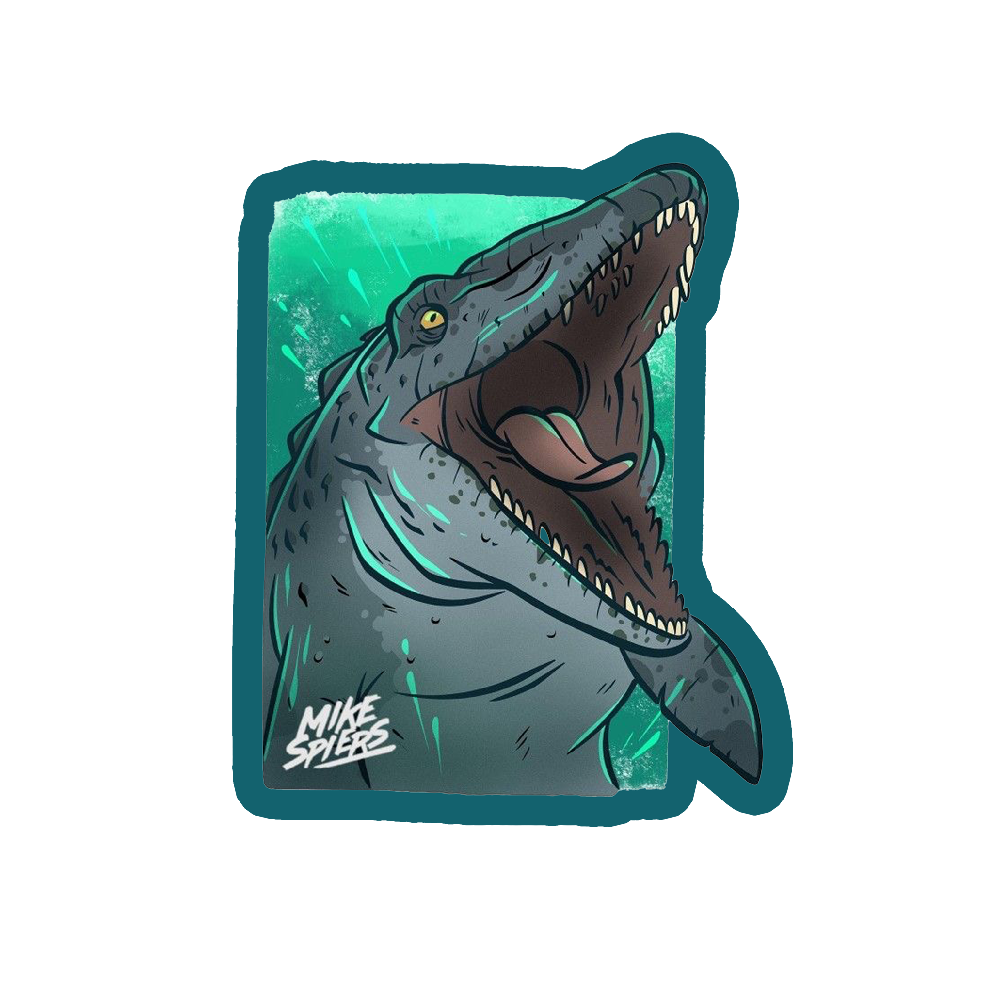 Jurassic Sticker JURASSIC PARK – Stickersbits Guatemala