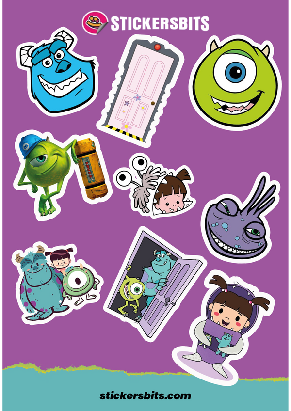 MINI PLANCHITA MONSTER INC