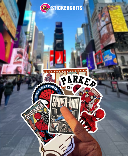STICKER PACK - SPIDERMAN