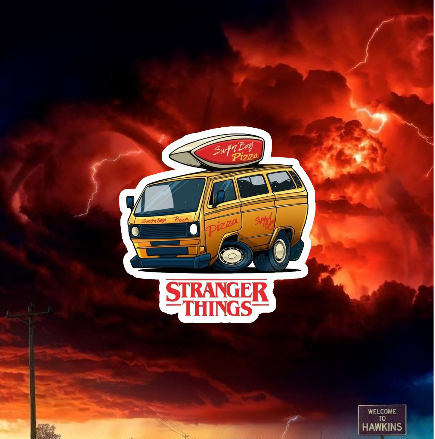 STICKERS PACK - STRANGERS THINGS