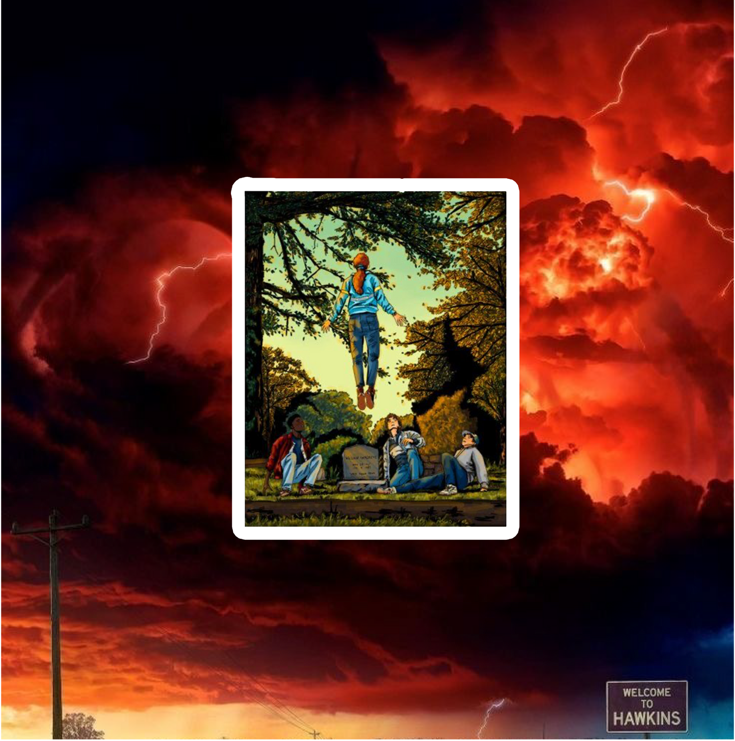 STICKERS PACK - STRANGERS THINGS