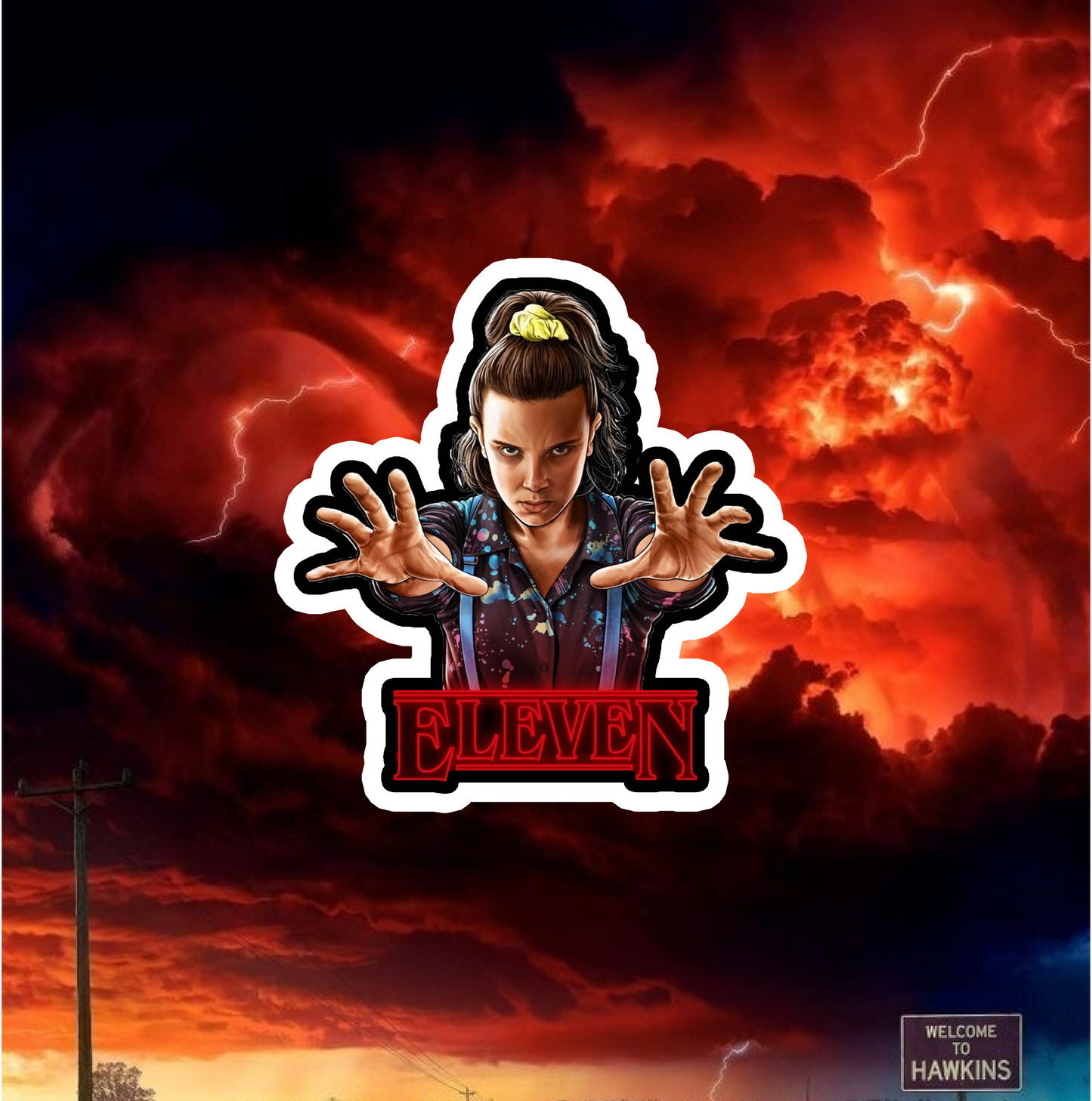STICKERS PACK - STRANGERS THINGS
