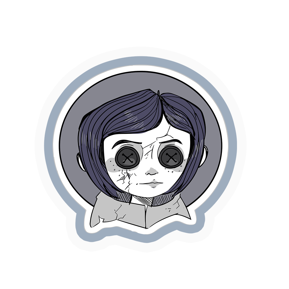 STICKER CORALINE