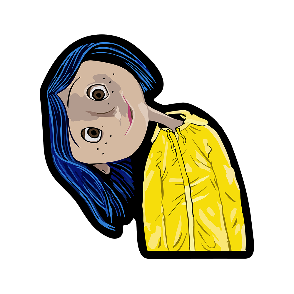 STICKER CORALINE