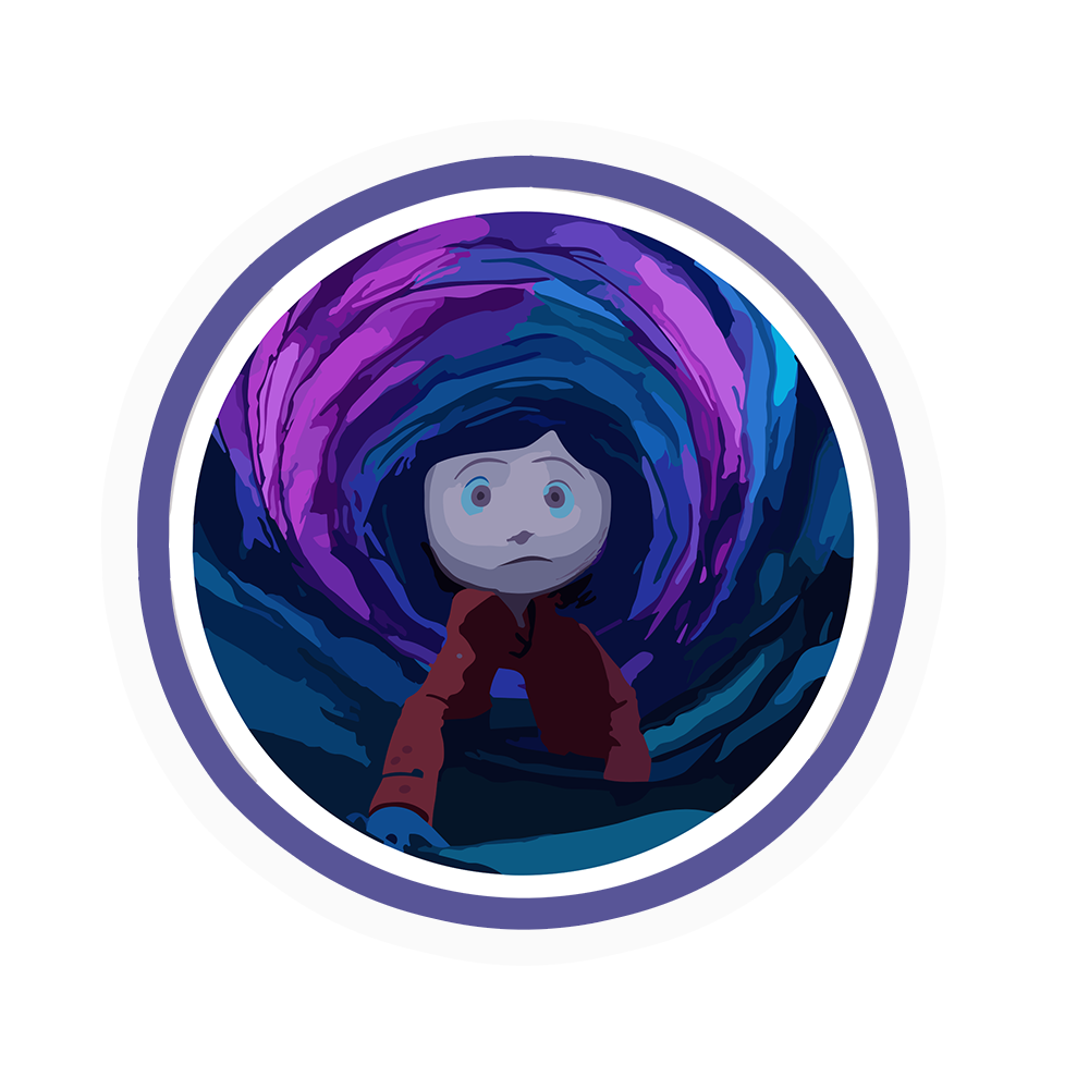 STICKER CORALINE