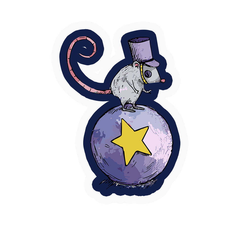 STICKER CORALINE