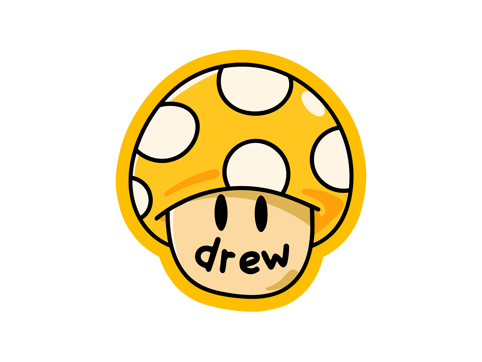 Drew Sticker DREW HOUSE – Stickersbits Guatemala