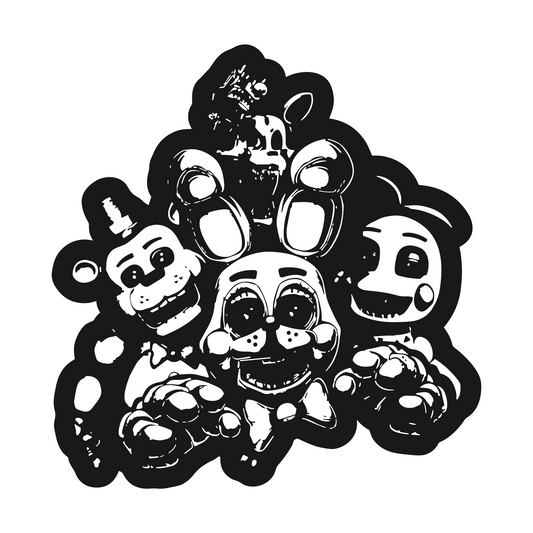 STICKER FIVE NIGHTS AT FREDDY'S