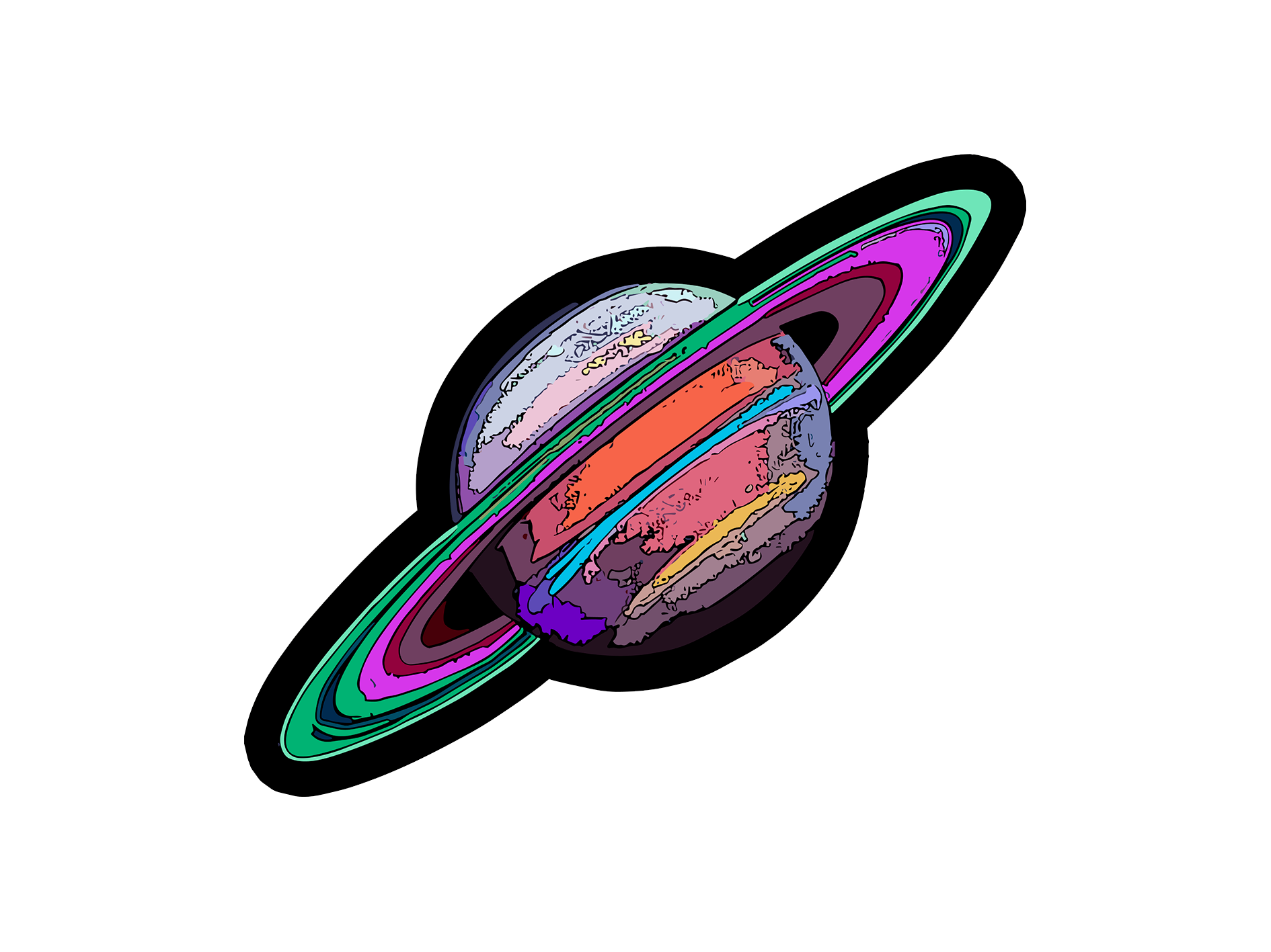 STICKER PLANETS