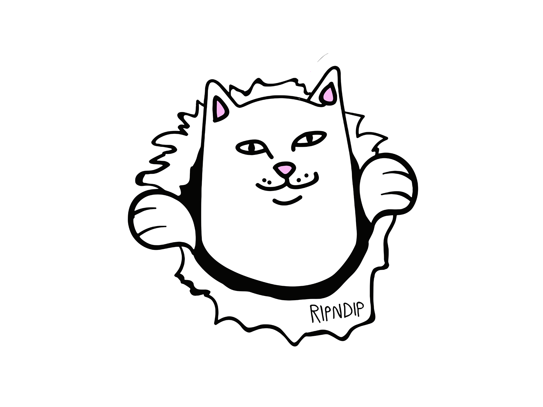 Sad Ripndip STICKER RIPNDIP - #11 – Stickersbits Guatemala